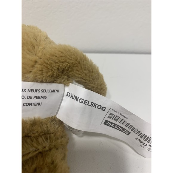 Ikea Djungelskog LEOPARD CUB Plush Wild Cat Kitten Cheetah Lion Stuffed Toy - Picture 4 of 6